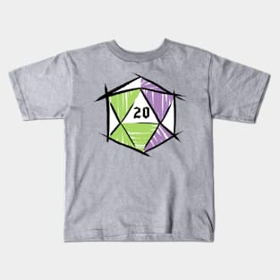 Genderqueer Pride Dice Kids T-Shirt